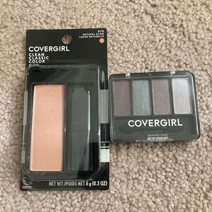 CoverGirl Natural Glow Blush and Smoky Eyeshadow Palette